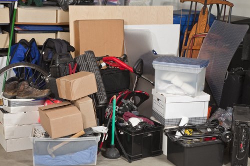 Eco-friendly disposal of garage items