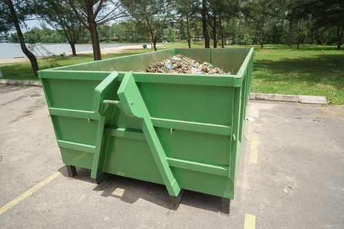 Modern waste management technology in use by Mitcham businesses